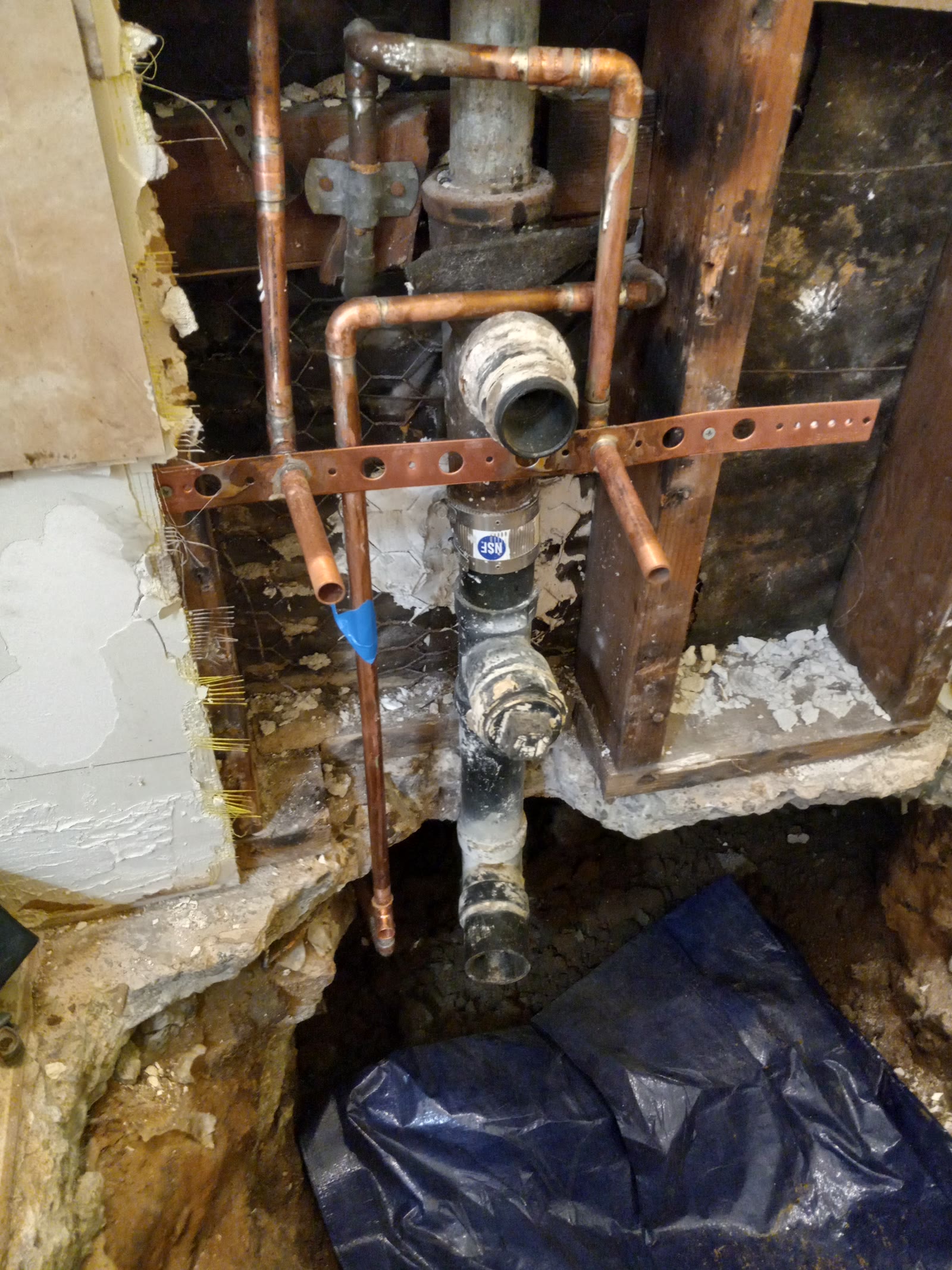 JND Plumbing job site
