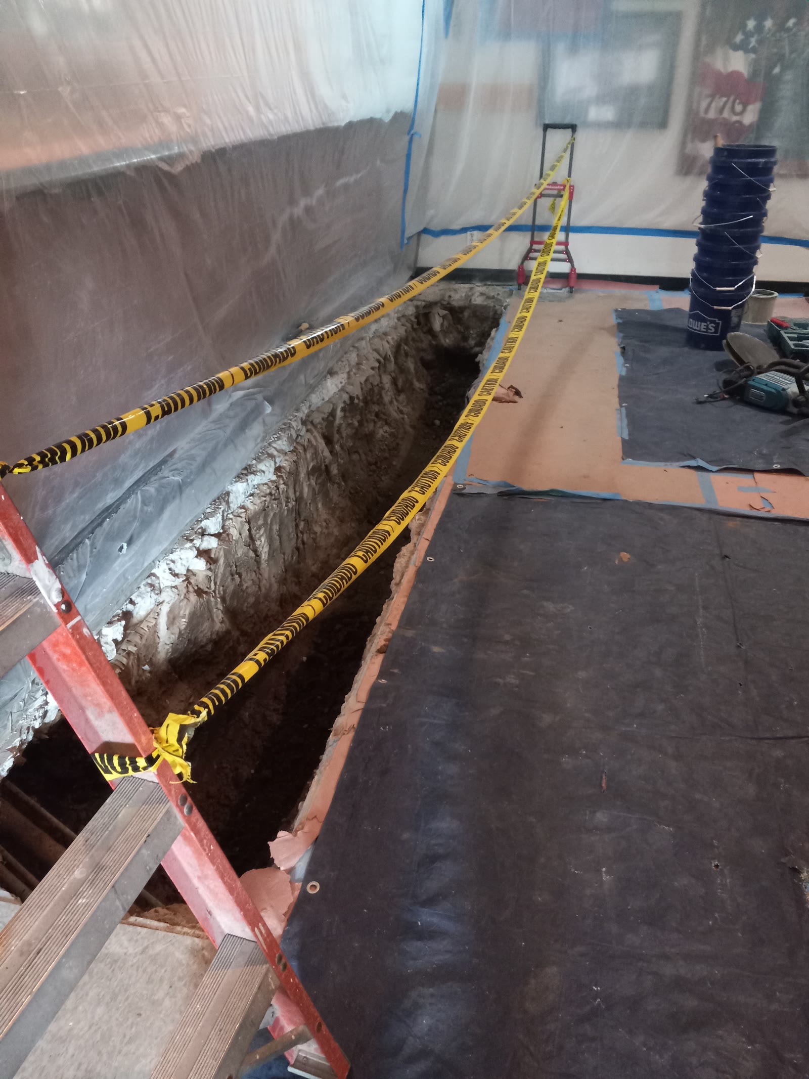 JND Plumbing job site