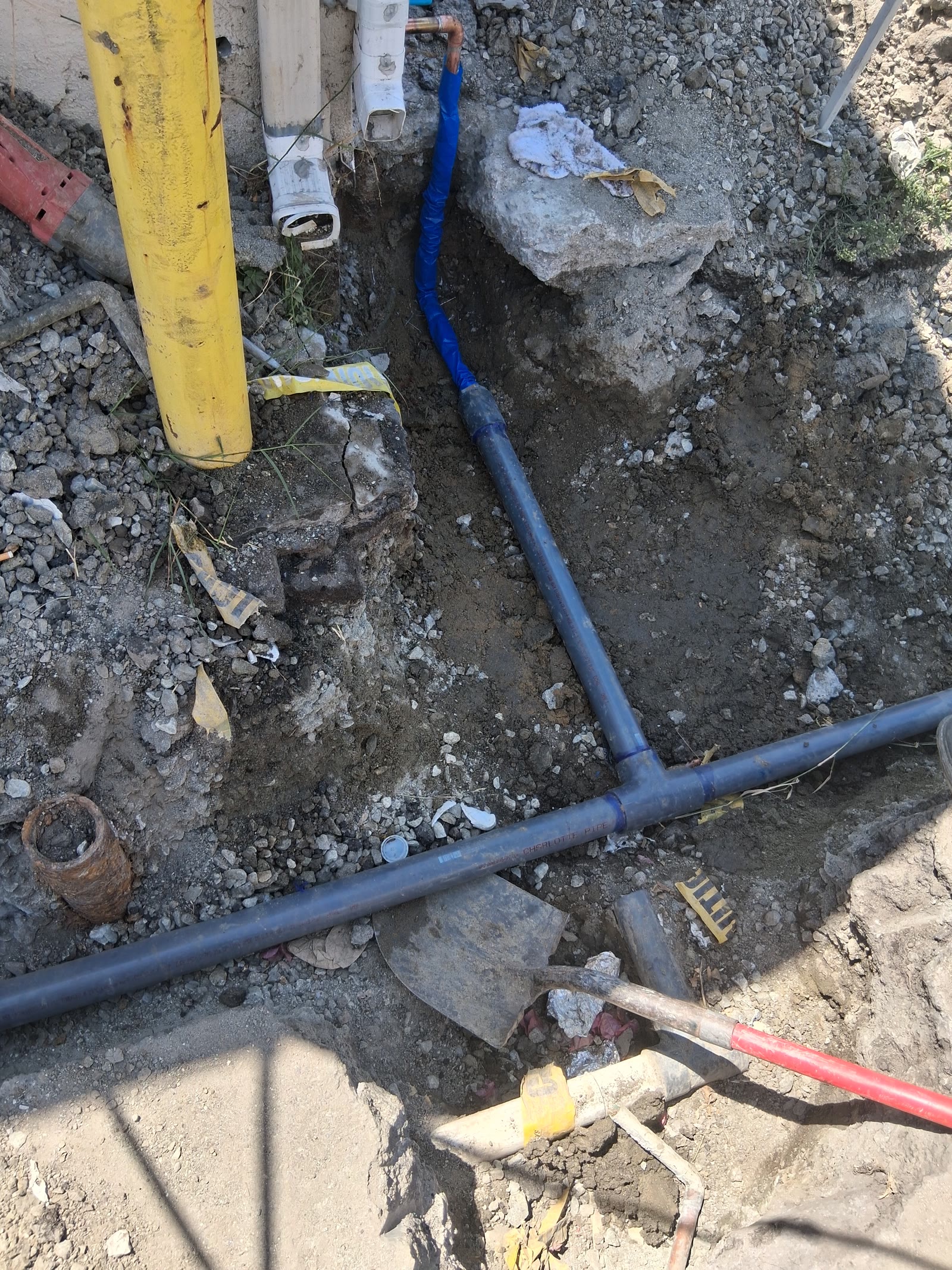 JND Plumbing job site